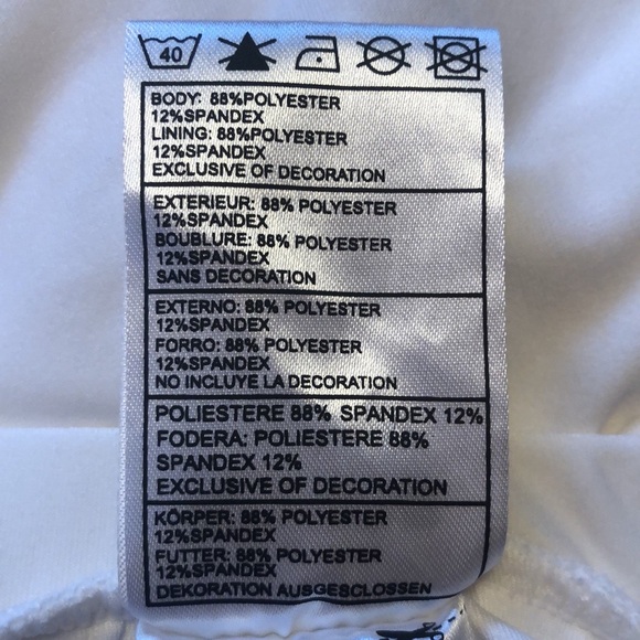 PRINCE Tennis Skirt/ Skort- White & Blue Teal- Medium - Picture 9 of 11